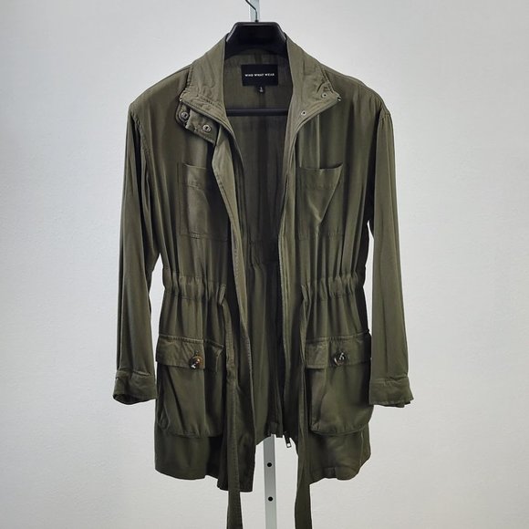 WHO WHAT WEAR  utility jackets Sz S - Picture 8 of 10